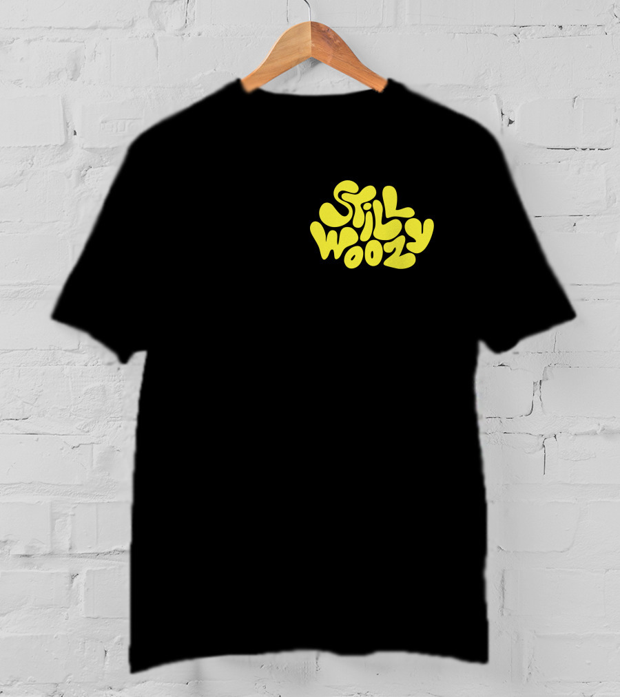 Still Woozy Yellow Text Merch T-Shirt