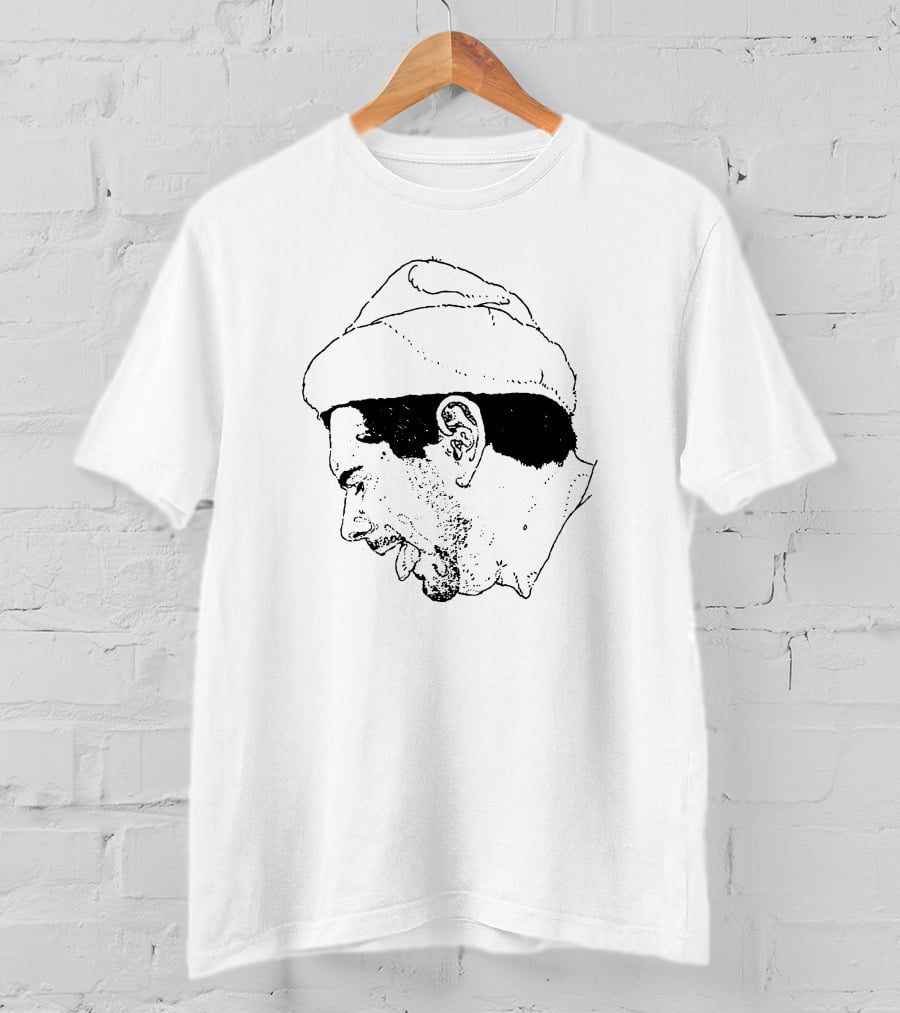 H3h3 Ethan Coughing Profile Beanie Sketch T-Shirt