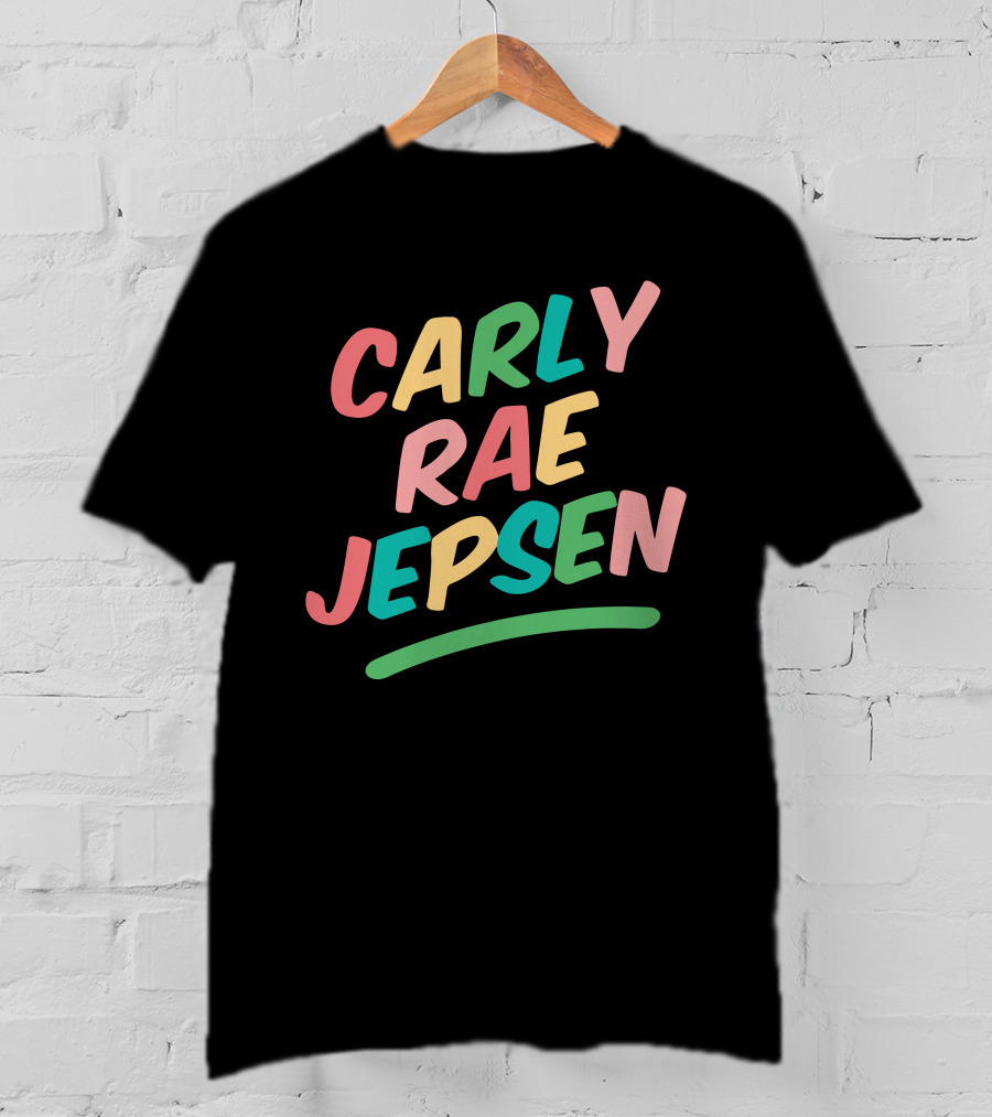 Carly Rae Jepsen Merch Rainbow Rae Jepsen T-Shirt