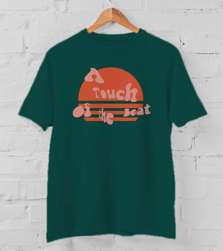 Aly And AJ Merch A Touch Of The Beat Retro Sunset T-Shirt