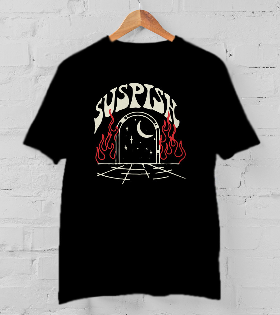 Bailey Sarian Susplish Merch Fiery Cosmic Portal T-Shirt