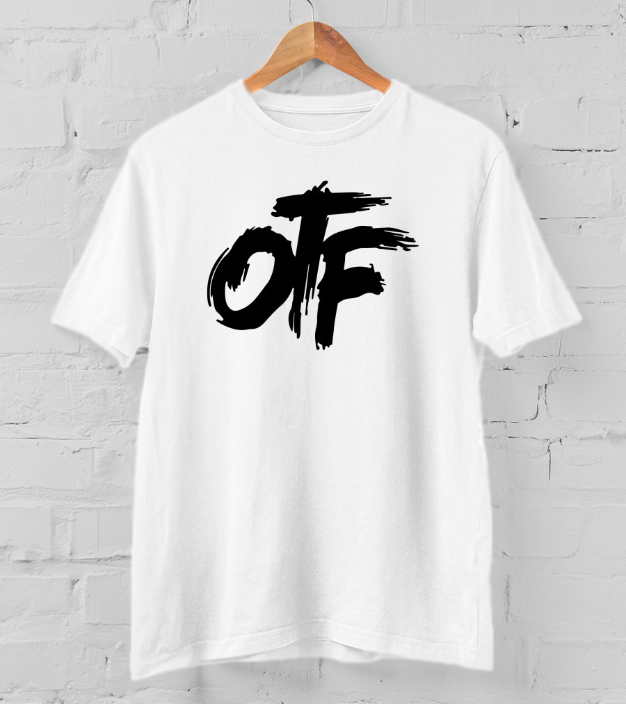 Otf Merchandise Brushstroke Style Branding T-Shirt