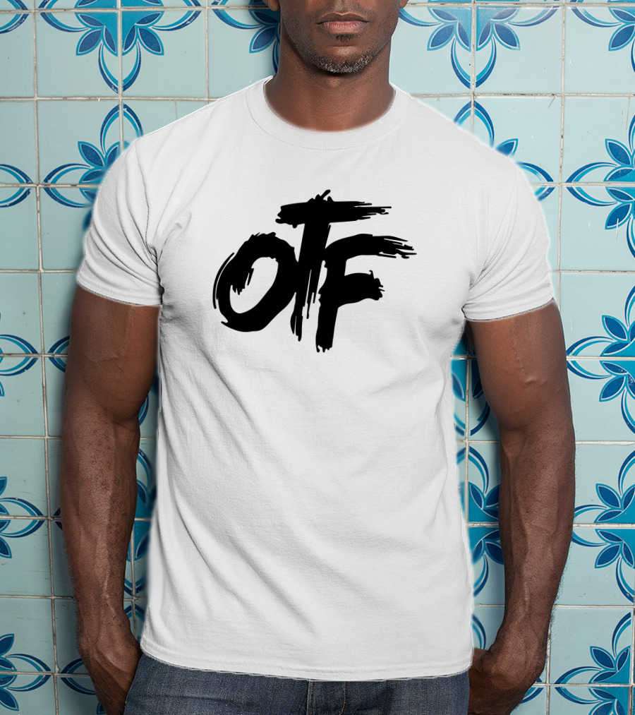 Otf Merchandise Brushstroke Style Branding T-Shirt
