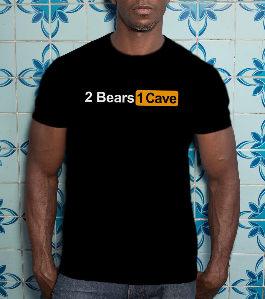 YMH Merch 2 Bears 1 Cave Podcast T-Shirt