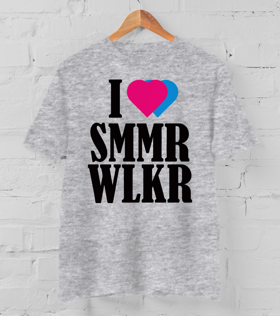 I Love SMMR WLKR T-Shirt