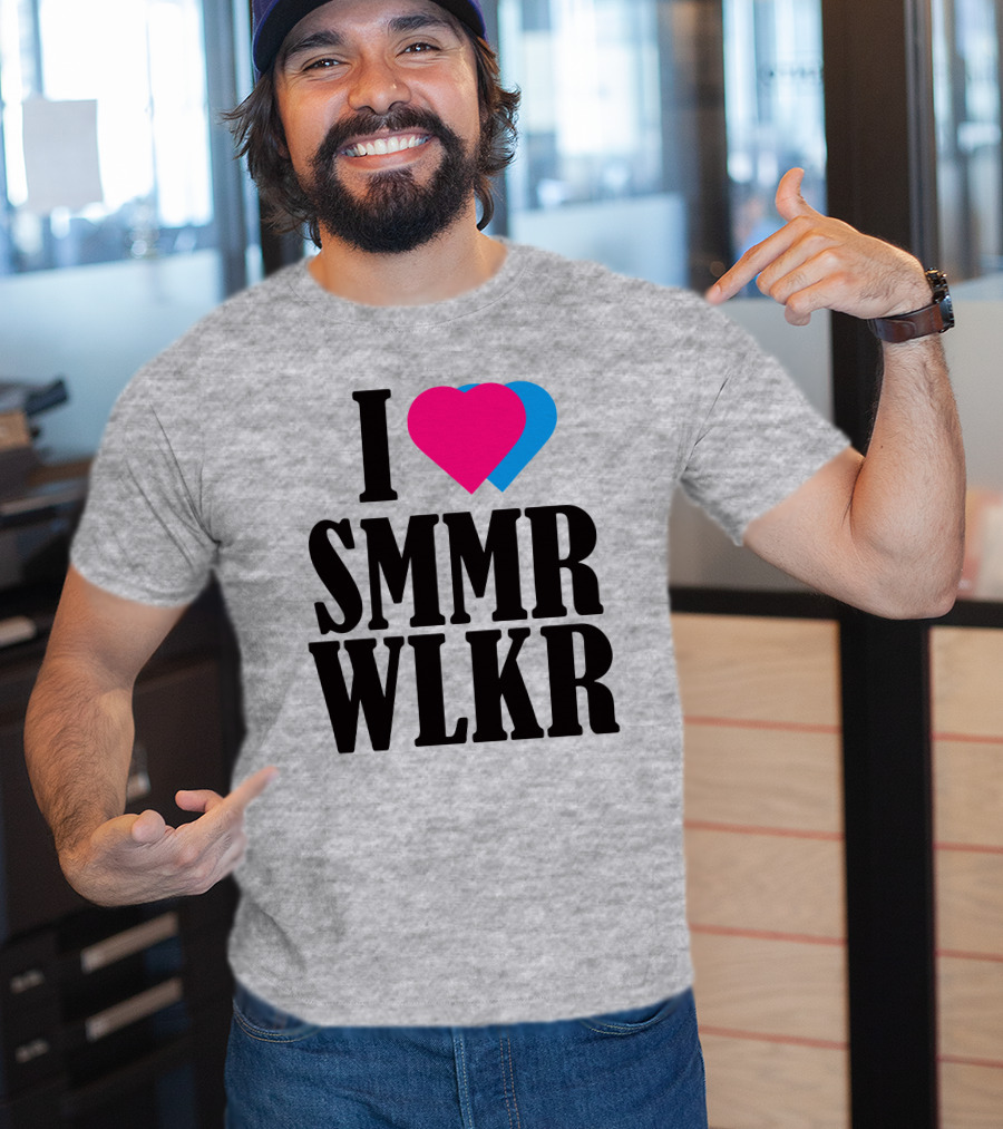 I Love SMMR WLKR T-Shirt