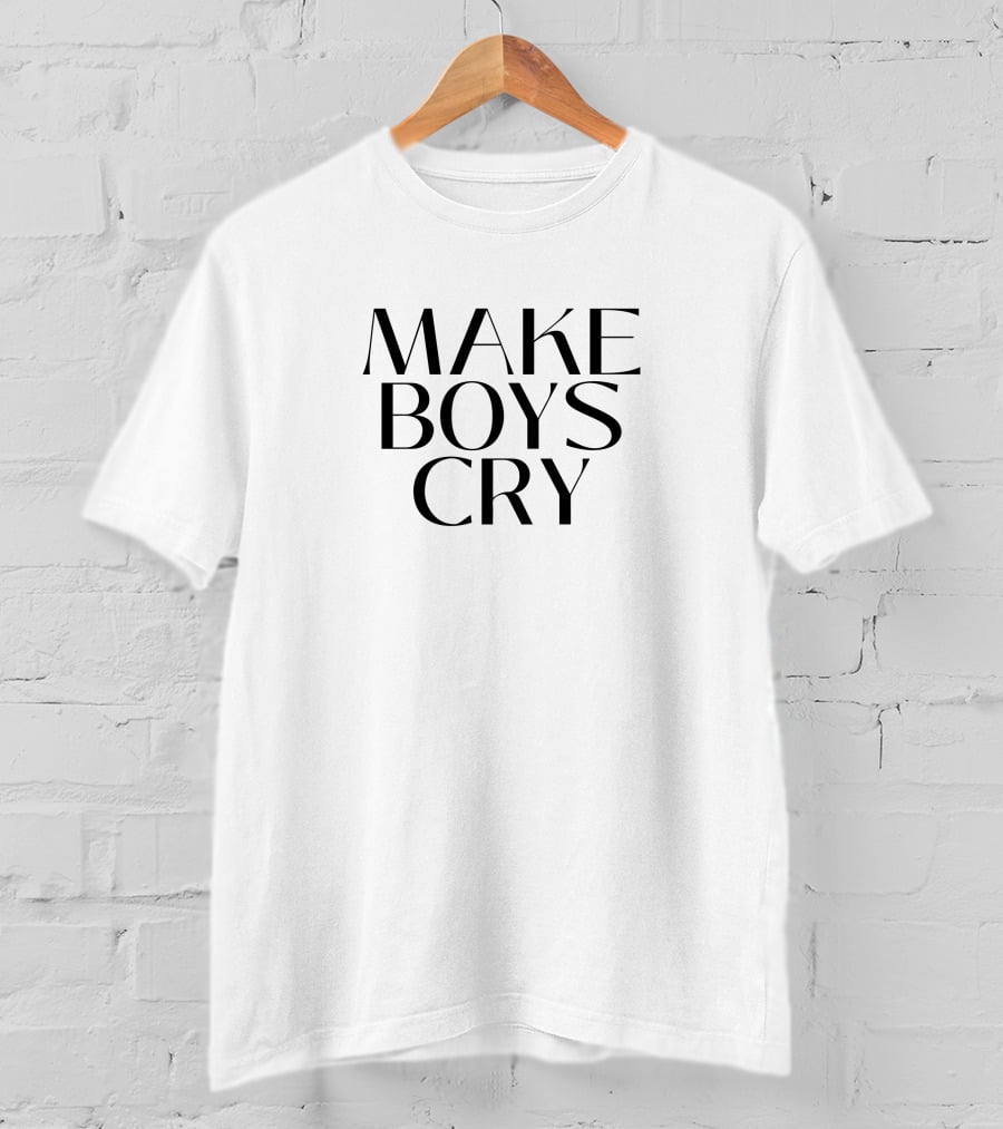 Manal Faheem Khan Make Boys Cry T-Shirt