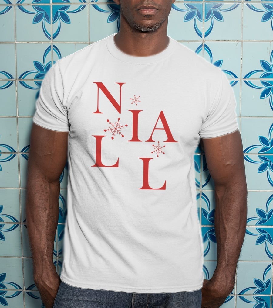 Niall Horan Holiday Merch Snowflake T-Shirt