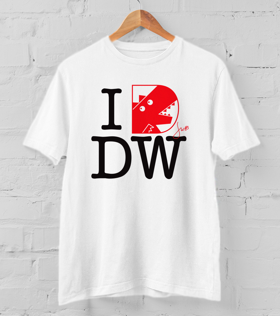 GetBlued I Love DW Deanna Wong Monster T-Shirt