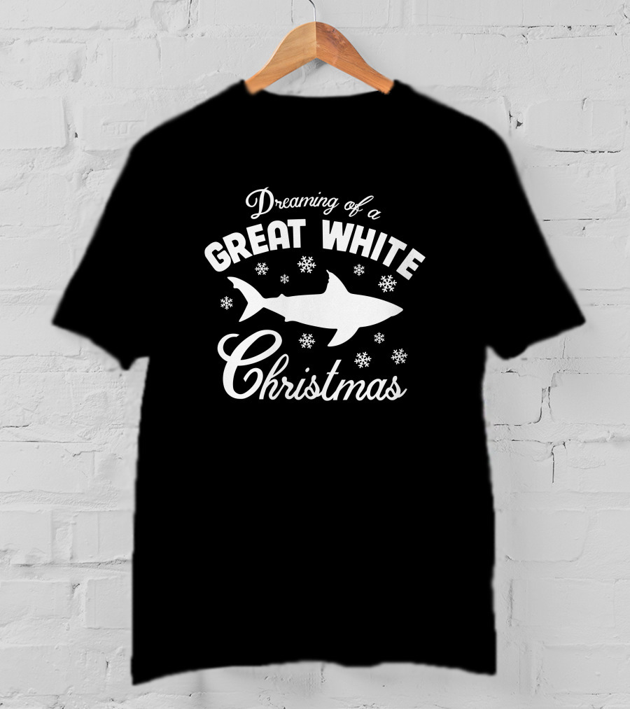Dreaming Of A Great White Christmas With Nigel K Ocearch T-Shirt