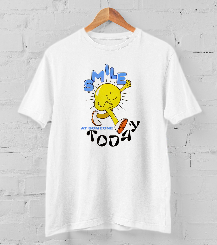 NaileaDevora Merch Smile At Someone Today T-Shirt