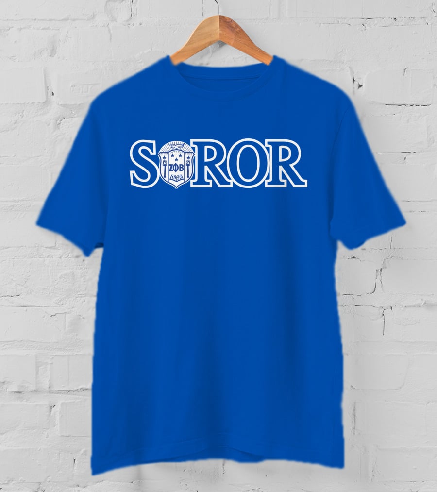 SOROR Zeta Phi Beta Crest Finer Women 1920 T-Shirt