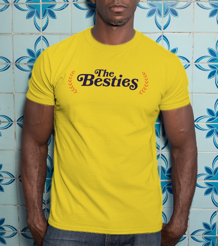 The Besties McElroy Merch Iconic Yellow Laurels T-Shirt