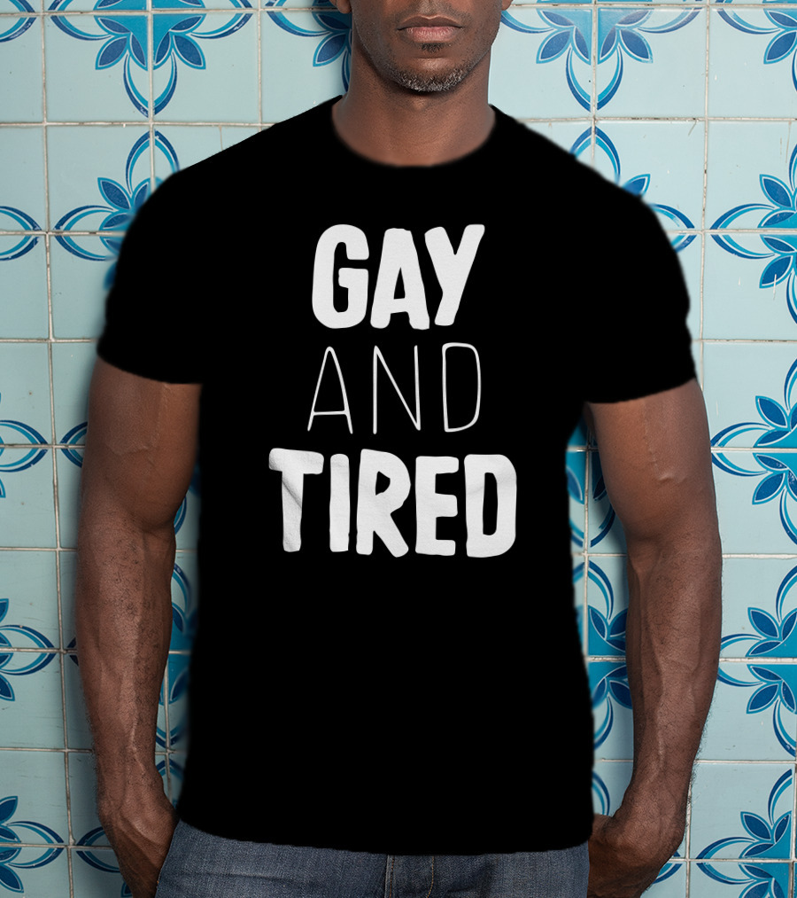 Gay And Tired Jason Trevino Lizard Kween Merch T-Shirt