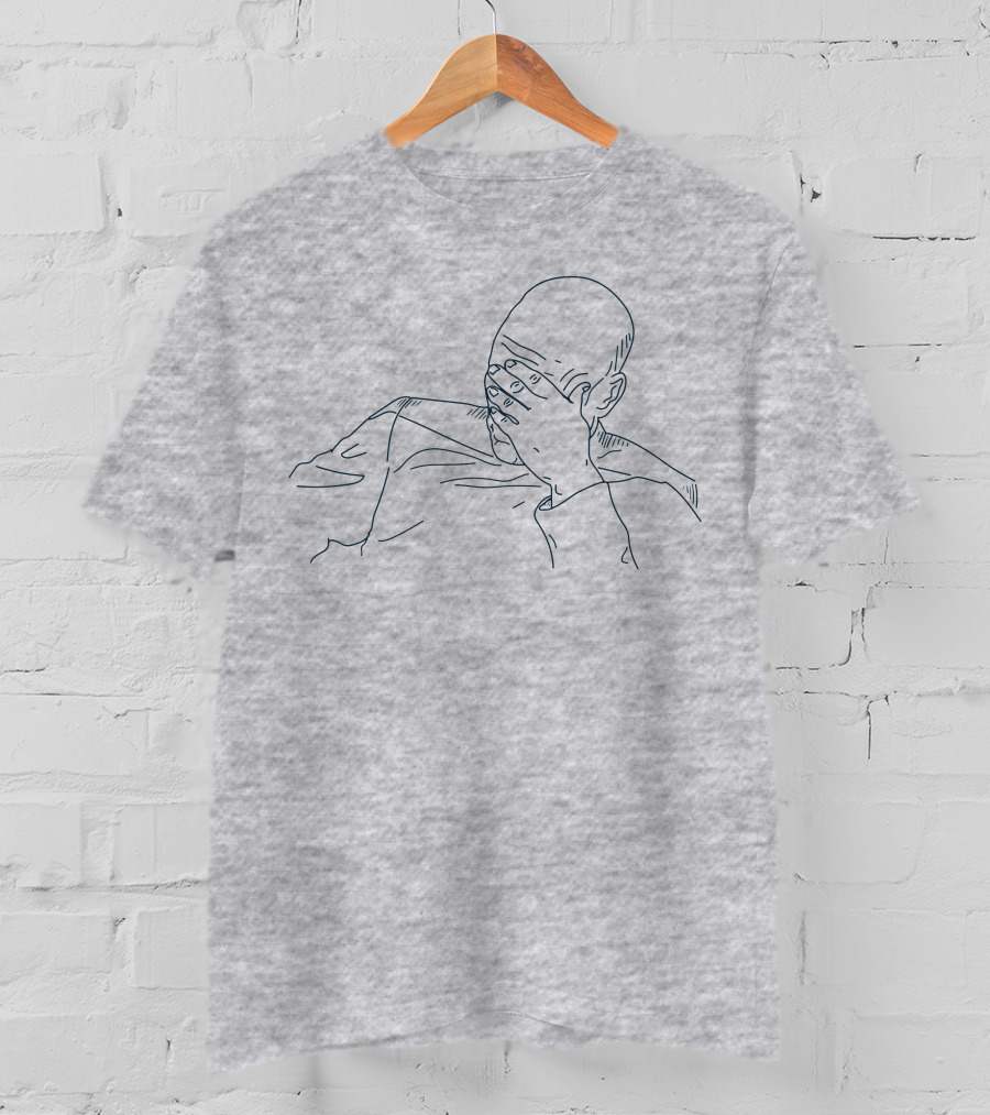 Star Trek The Next Generation Jean-Luc Picard Facepalm Line T-Shirt