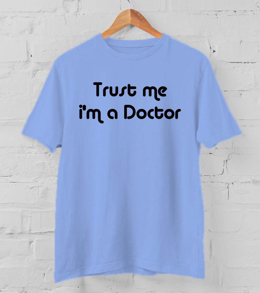 Trust Me I'm A Doctor Doctor Who David Tennant Violet T-Shirt