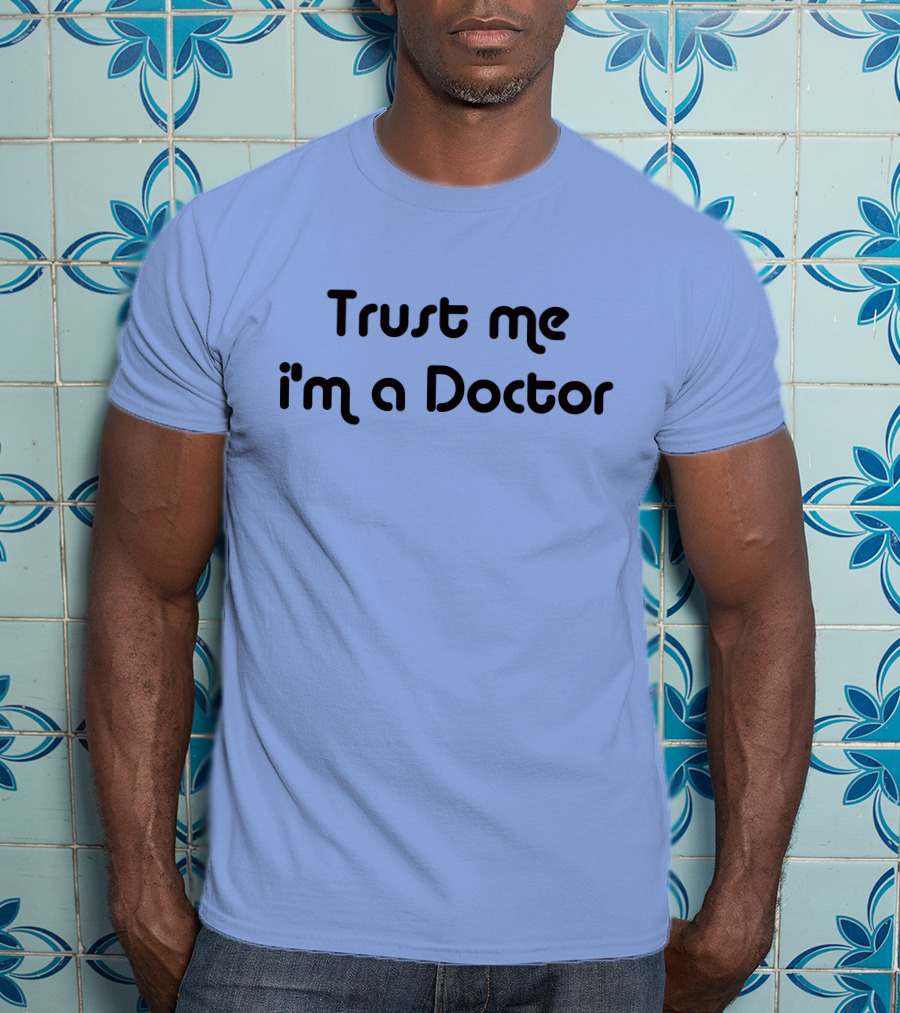 Trust Me I'm A Doctor Doctor Who David Tennant Violet T-Shirt