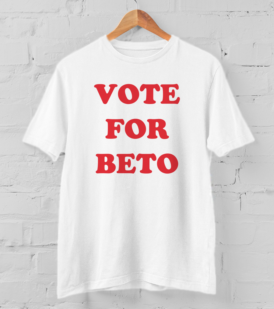 Vote For Beto O'Rourke Texas Ringer T-Shirt