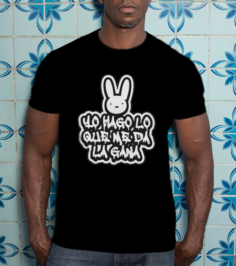 Bad Bunny Yo Hago Lo Que Me Da La Gana YHLQMDLG Bunny T-Shirt