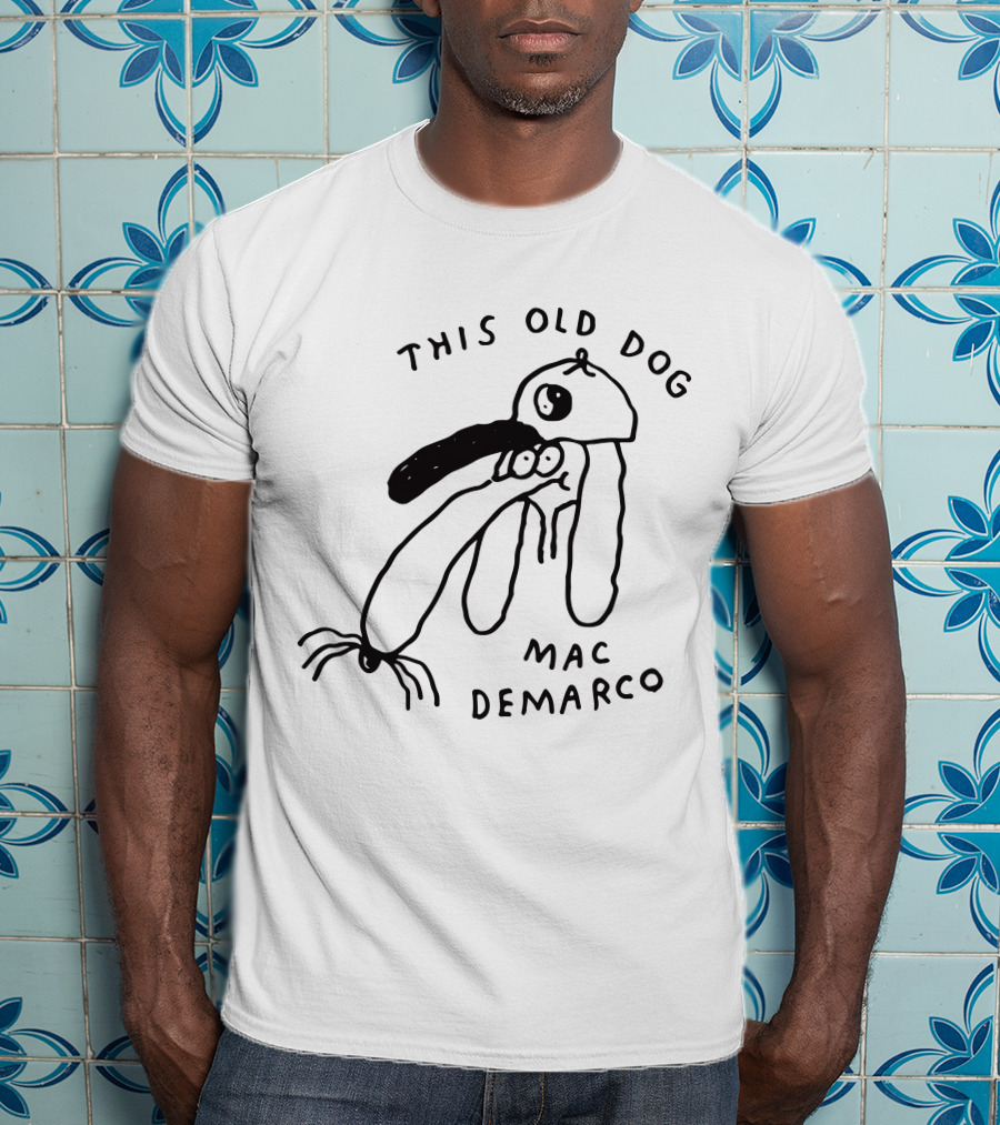 This Old Dog Mac Demarco Drawing T-Shirt