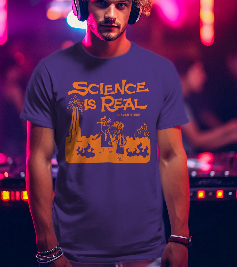 They Might Be Giants Science Is Real TMBGshop Merch T-Shirt