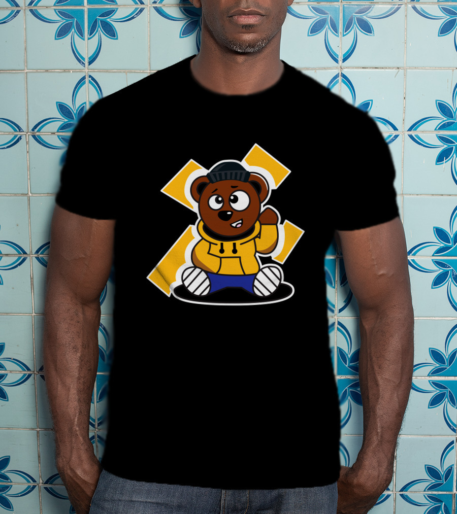Milwaukee Bucks Jrue MotorolaUS Cross Eye Bear T-Shirt