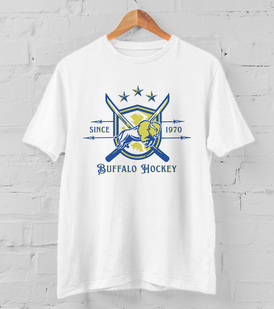 Victory Since 1970 Buffalo Hockey Bills Mafia T-Shirt