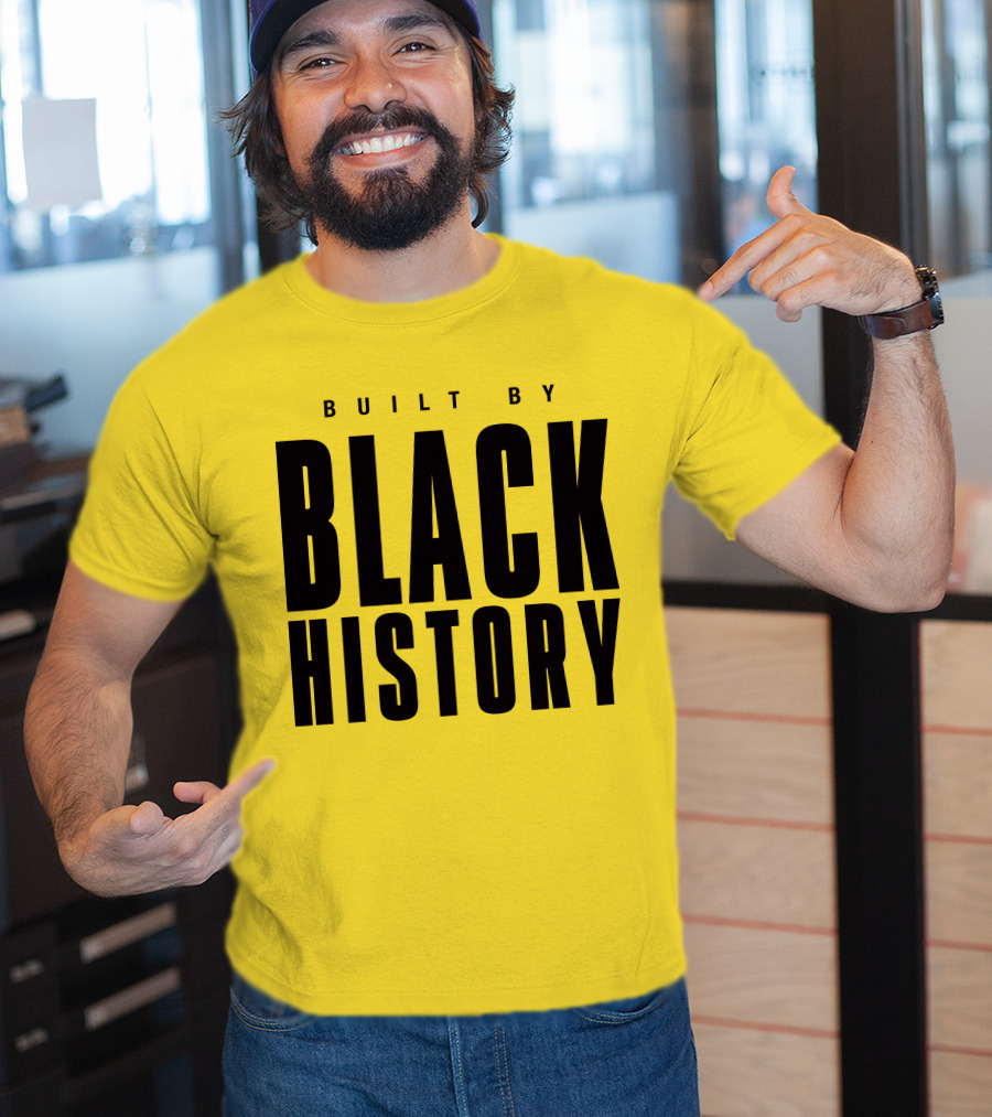 Los Angeles Lakers Carmelo Anthony Built By Black History T-Shirt