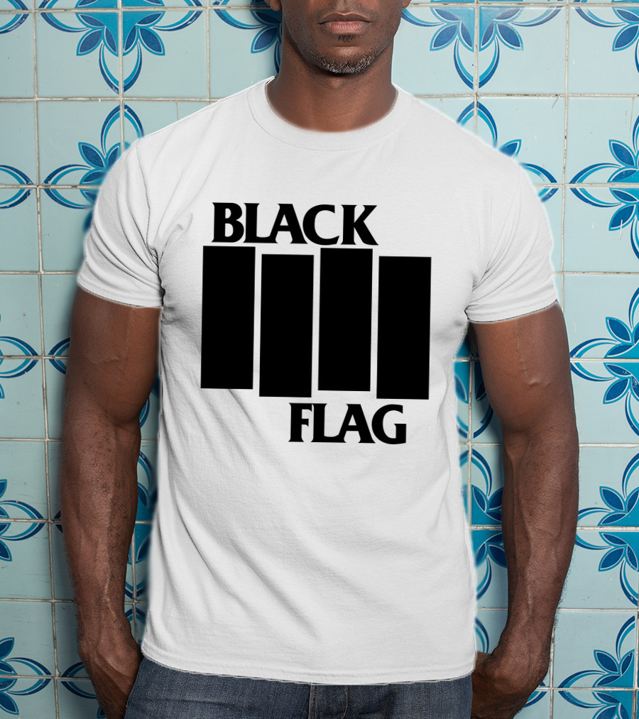 Bad Boy Chef John Goodman Black Flag T-Shirt