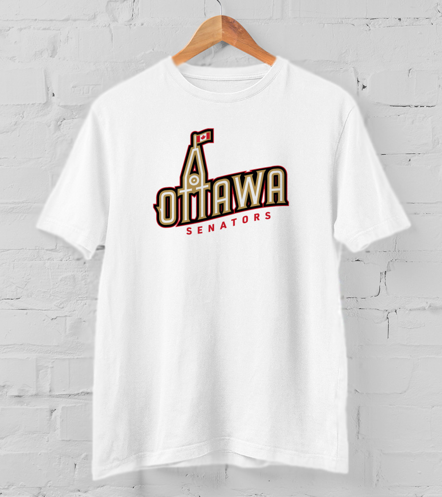 Ottawa Senators Peace Tower Canada Team Shop Ottawa T-Shirt