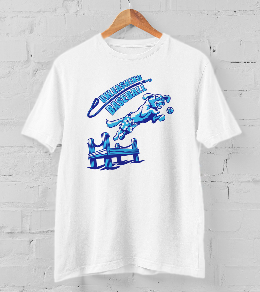 Unleashing Baseball Jay Matz Lake Country Dockhounds T-Shirt