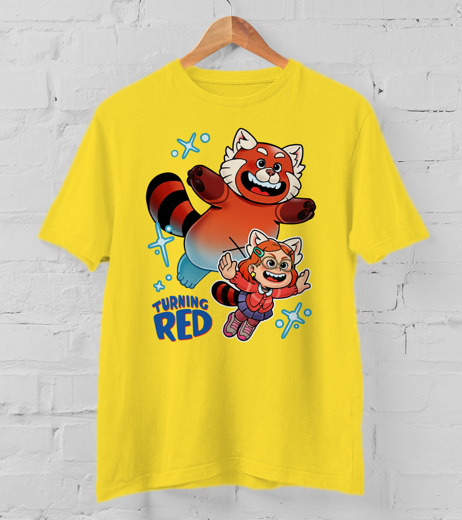 Turning Red Mario Bros 3 Redz The Artist T-Shirt