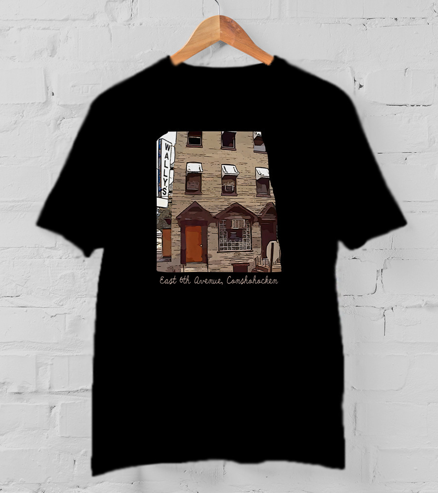 Wally's East 6th Avenue Conshohocken Morethanthecurve T-Shirt