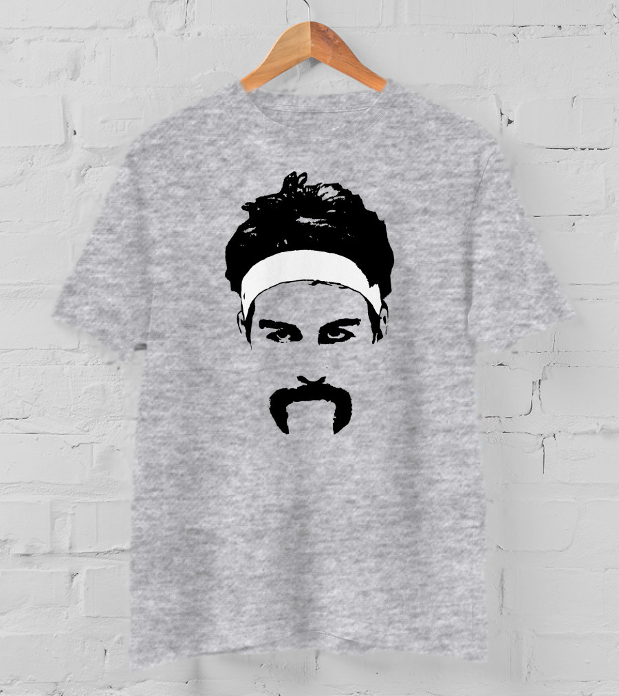 Drew Timme Mustache Gonzaga Fan Big Head T-Shirt