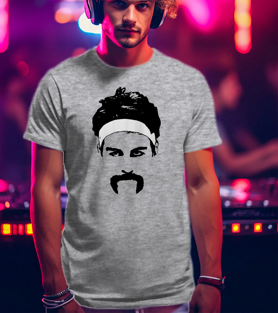 Drew Timme Mustache Gonzaga Fan Big Head T-Shirt