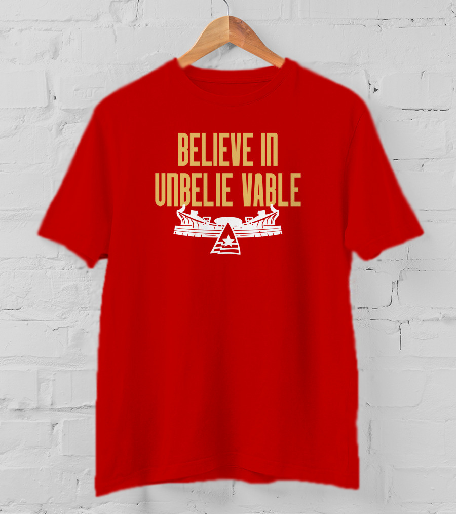 Ronald Jones Chiefsaholic Believe In Unbelievable T-Shirt