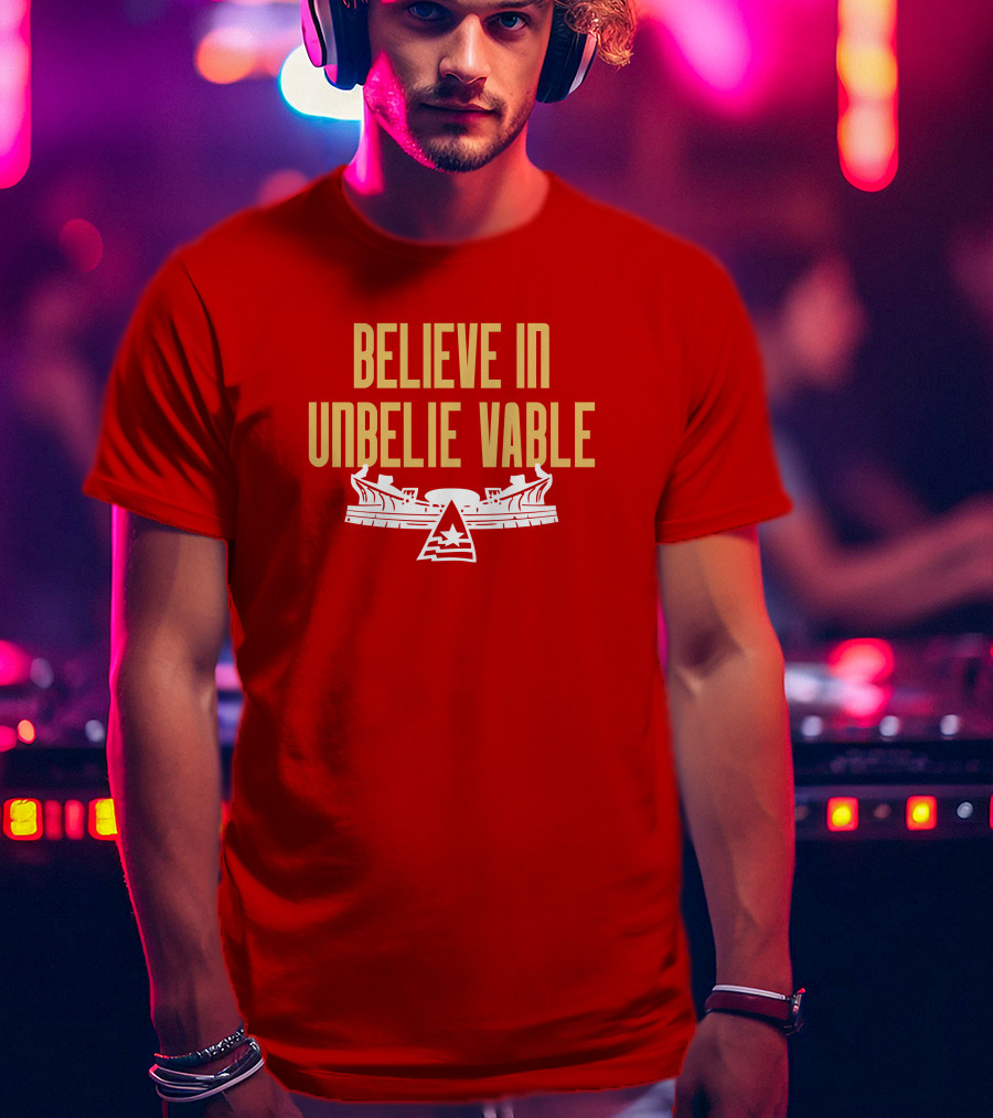 Ronald Jones Chiefsaholic Believe In Unbelievable T-Shirt