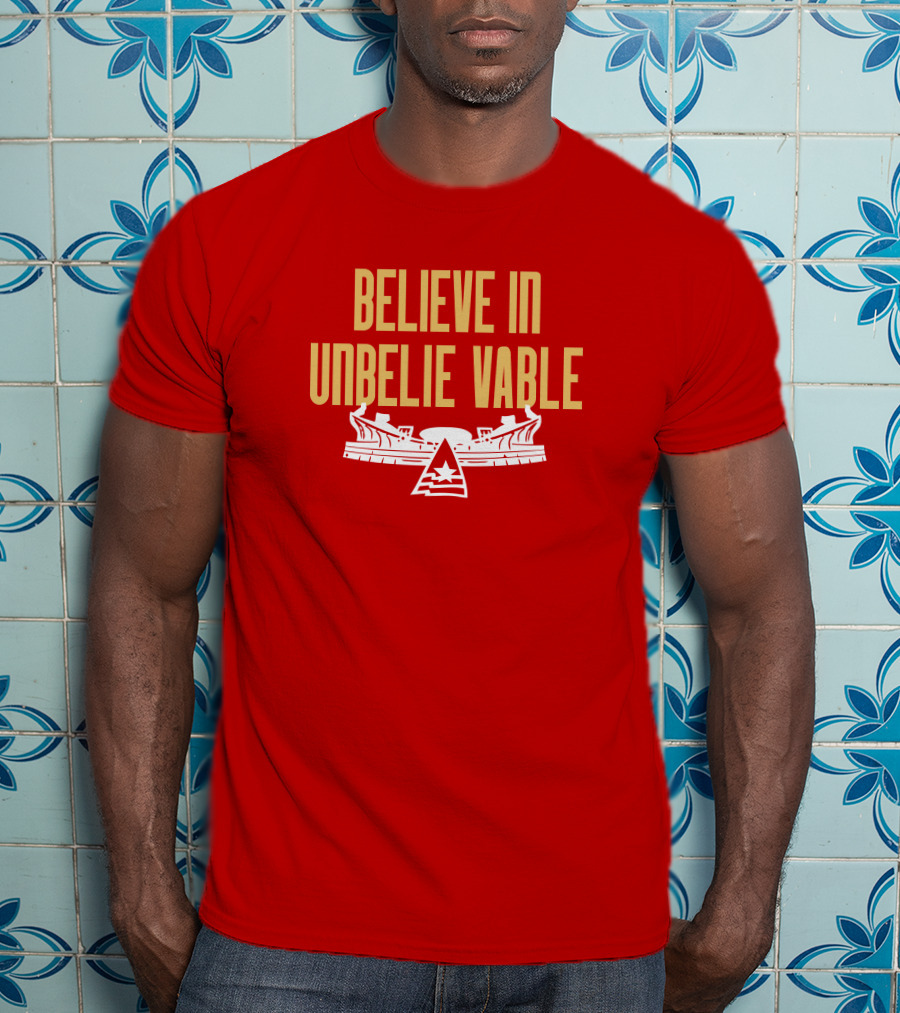 Ronald Jones Chiefsaholic Believe In Unbelievable T-Shirt