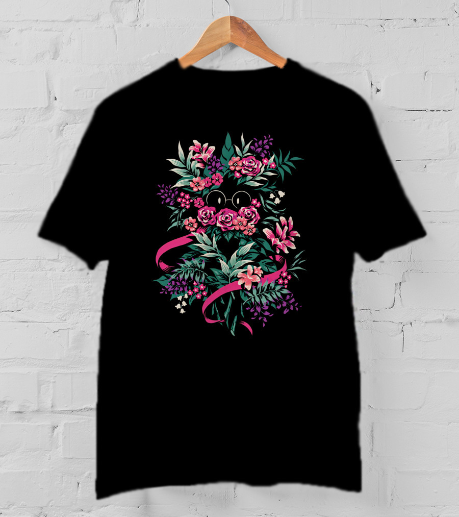 Nina Matsumoto Ralsei Floral Deltarune Flower Fangamer Merch T-Shirt