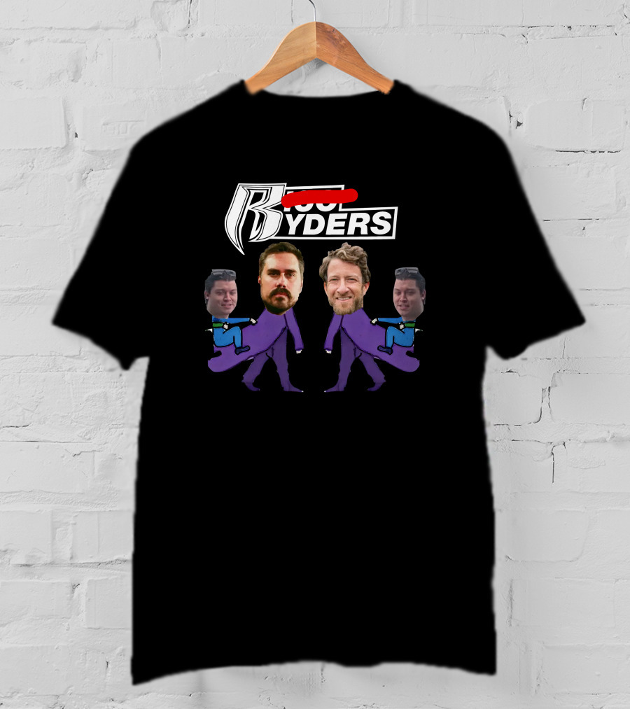 Rico And Martymush Ryder Logo Parody Ryders T-Shirt