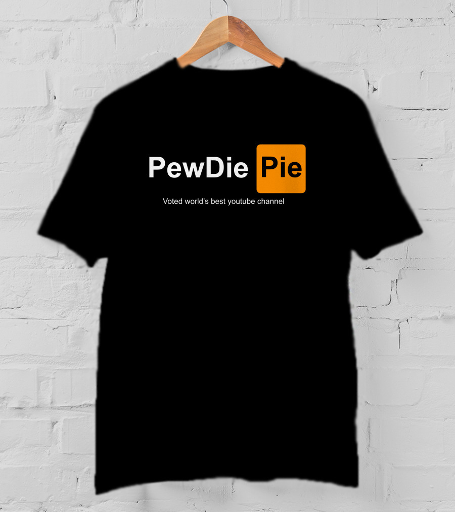 PewDiePie Voted World's Best YouTube Channel T-Shirt