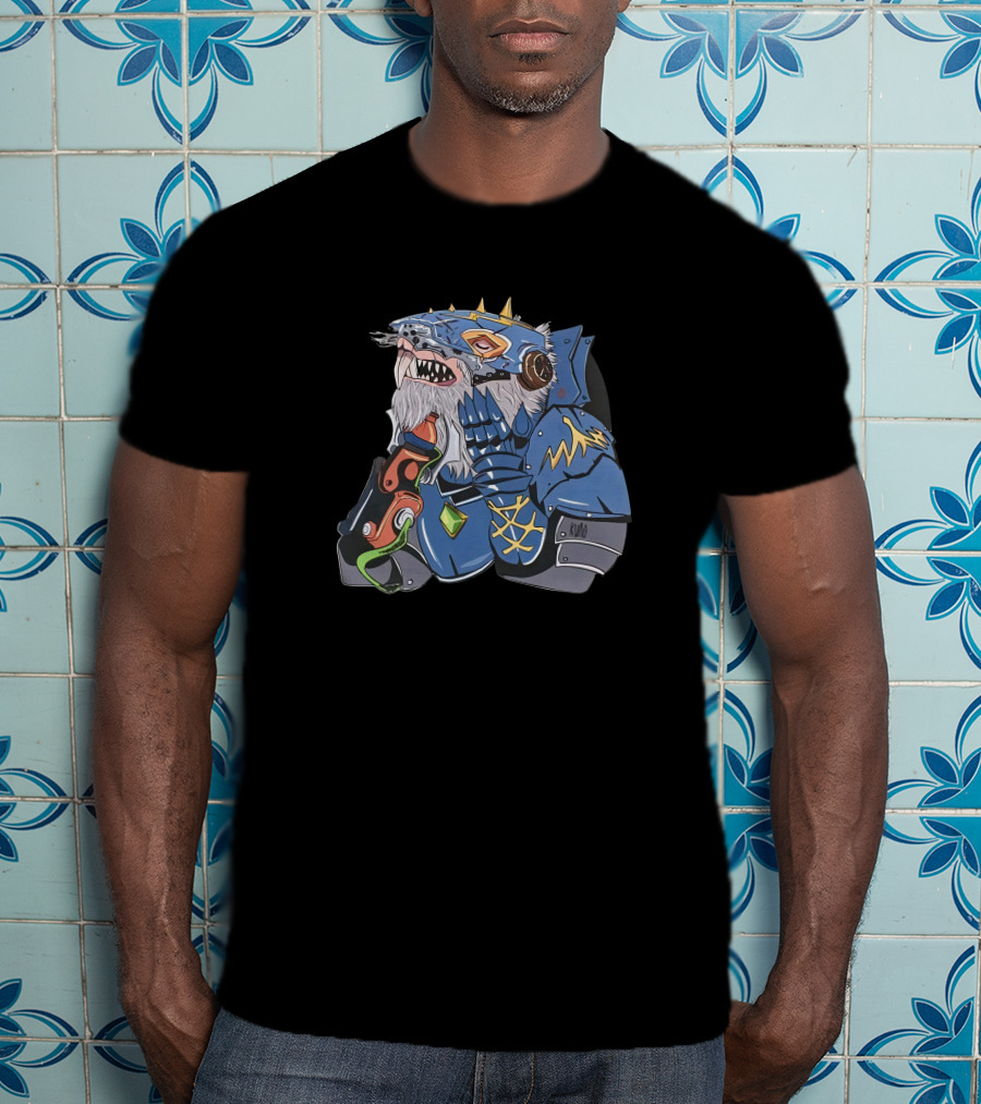 Total Warhammer Kuro Ibara Creature Warrior Fantasy T-Shirt
