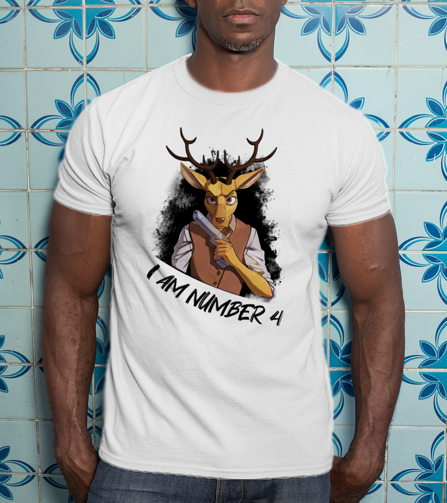 I Am Number 4 Deer Beastars Louis Luisthefoxxo T-Shirt