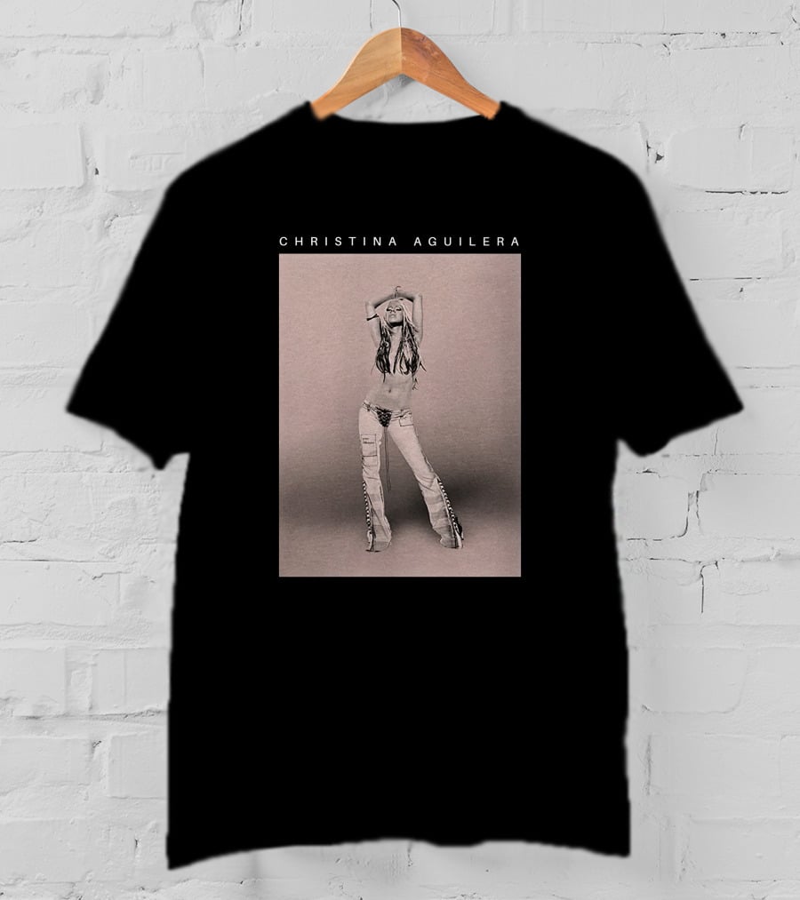 Christina Aguilera Stripped Era Dallas Dixon T-Shirt