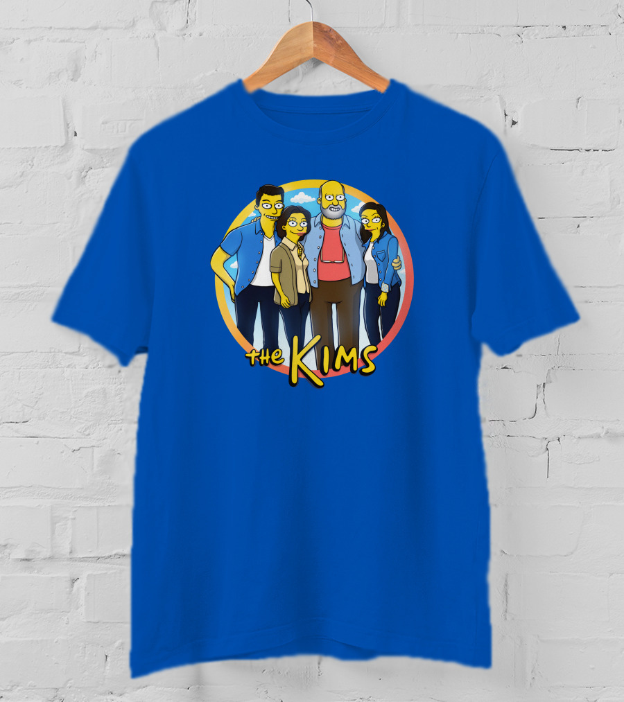 The Kims Simpsonized Parody Of Kim's Convenience Family T-Shirt