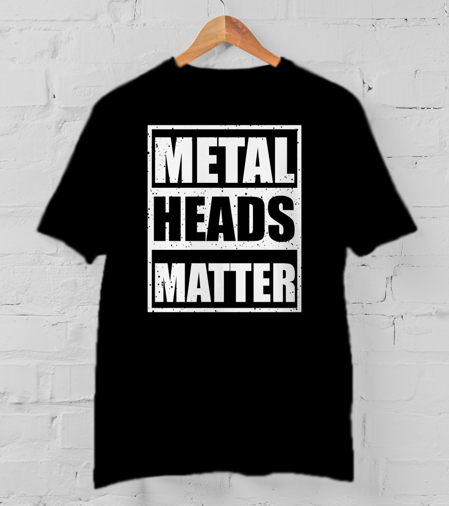 Metalheads Matter Mano Cornuta Rock Bassist Essentials T-Shirt