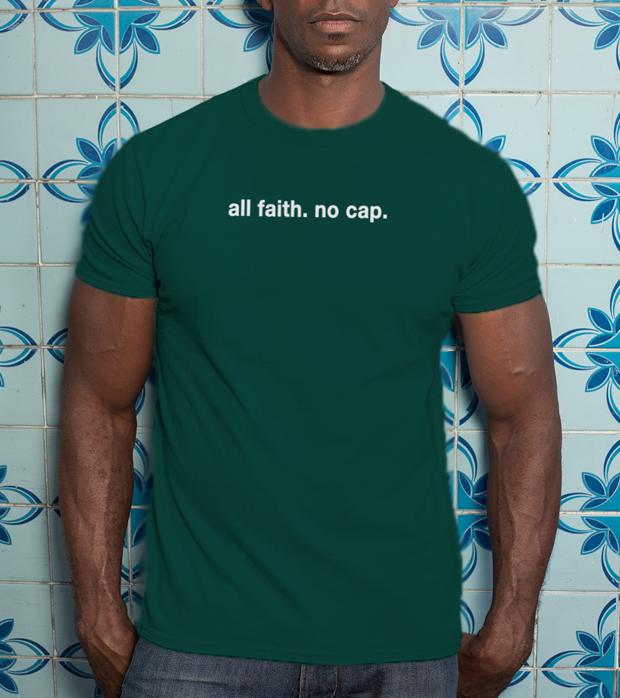 Frankie Luvu Panthers All Faith No Cap T-Shirt