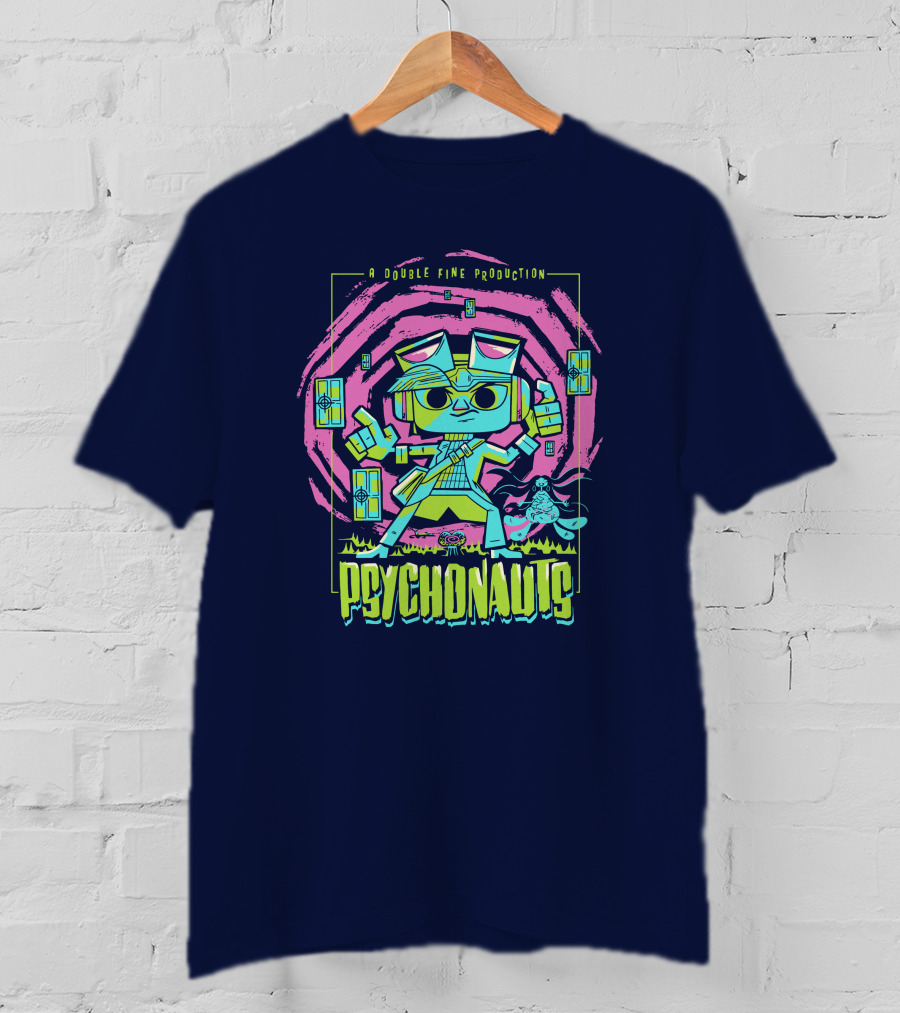 Psychonauts A Double Fine Production T-Shirt