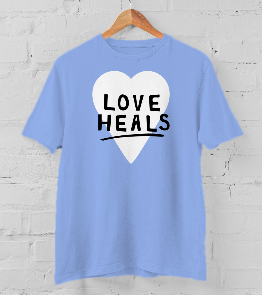 Bench Shop Love Heals Heart T-Shirt