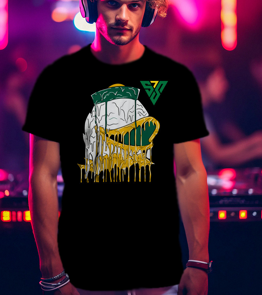 Lackavelli Shop Meltdown Drip Cheese Hat Logo 77 T-Shirt